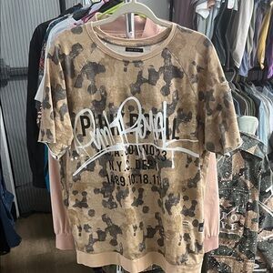 Punk Royal Men’s SS Crewneck Sweatshirt in Tan and Brown